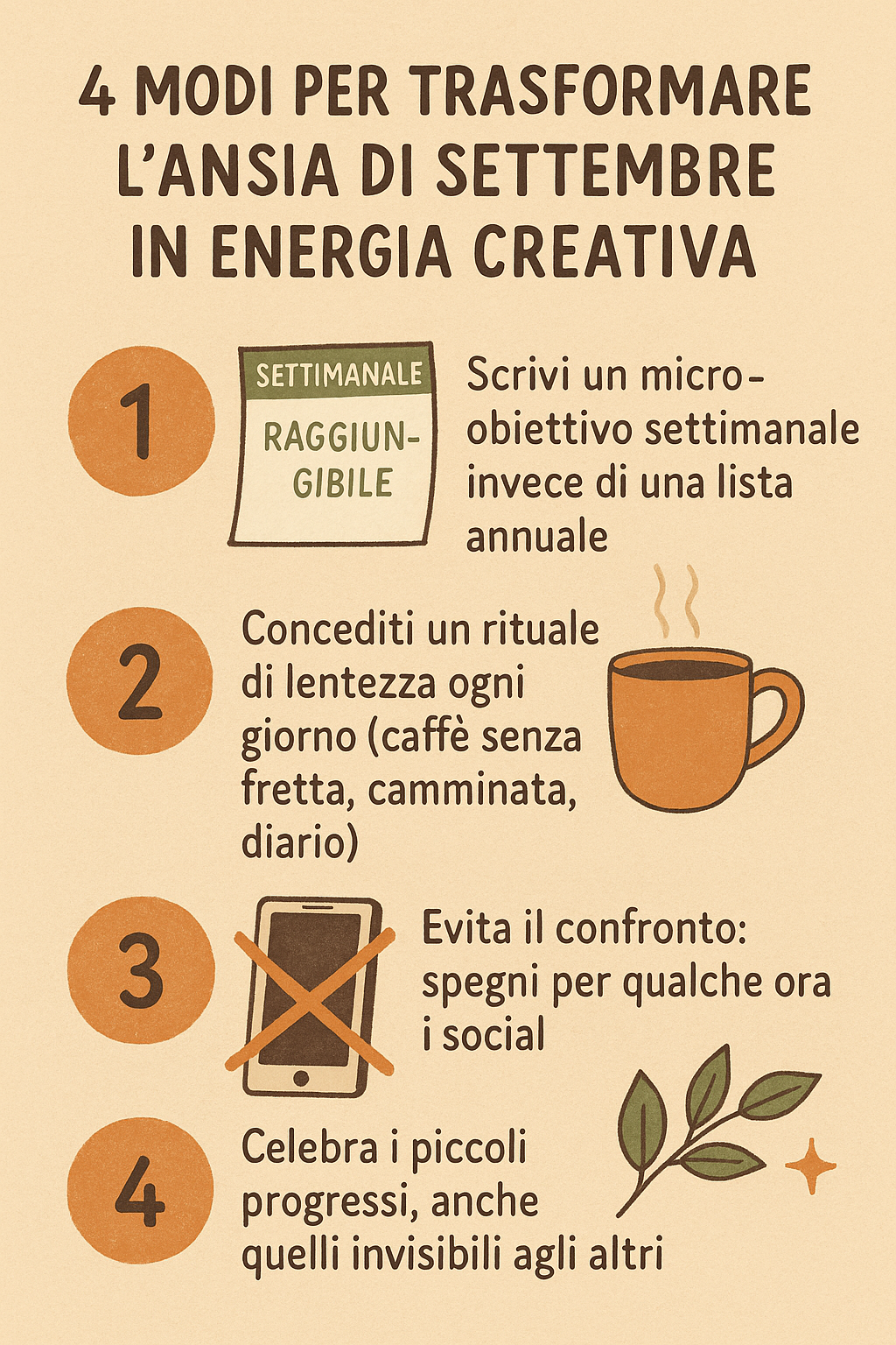 Ricominciare a settembre